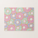 Cute Donuts Kids or Family Fun<br><div class="desc">This design is in our donut theme, featuring cute pink, purple and mint green doughnuts with rainbow sprinkles. Click the customize button if you would like to move/scale the images or even personalize with your own text! Variation of this design, additional colors, as well as coordinating products are available in...</div>