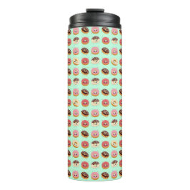 Cute Donuts Pattern – Adorable Sweet Treat Design Thermosbecher