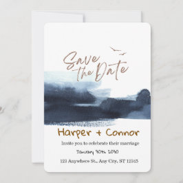 Cute Doodle Wedding Save the Date Invitation Einladung