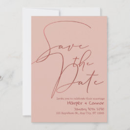 Cute Doodle Wedding Save the Date Invitation Einladung