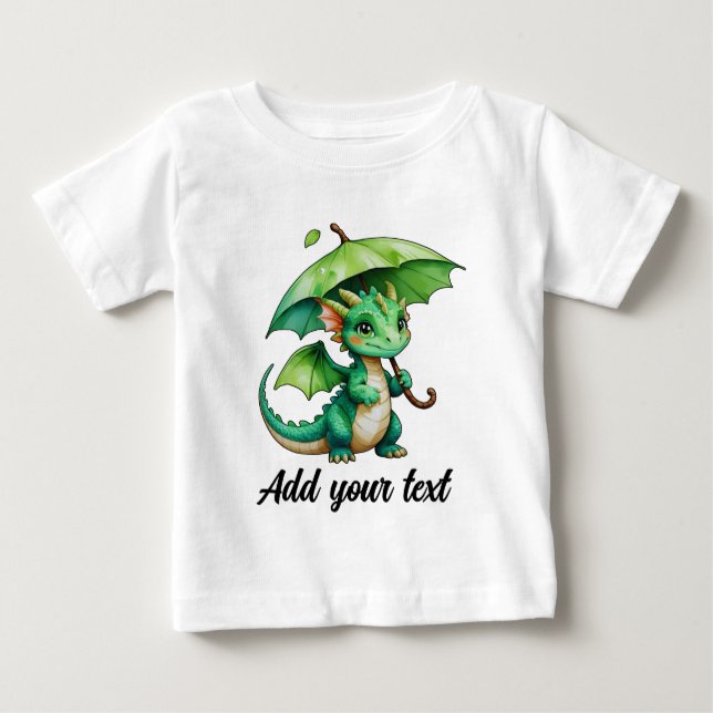 Cute Dragon Baby Tee (Vorderseite)