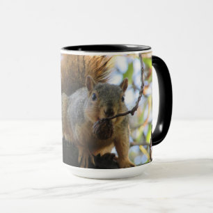 Cute drôle Écureuil café Mug