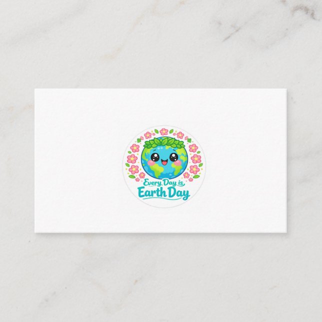 Cute Earth Day Enclosure Card Begleitkarte (Vorderseite)