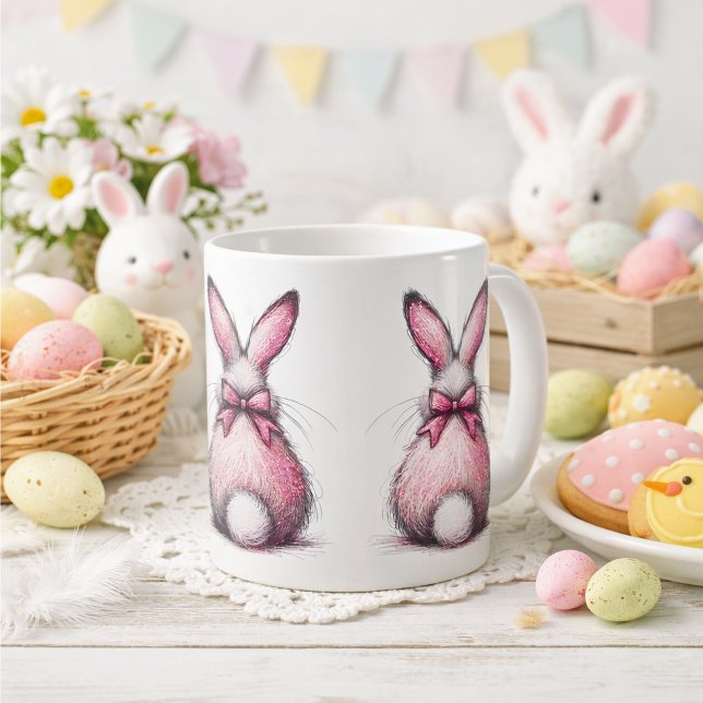 Cute Easter Bunny  Kaffeetasse (Von Creator hochgeladen)