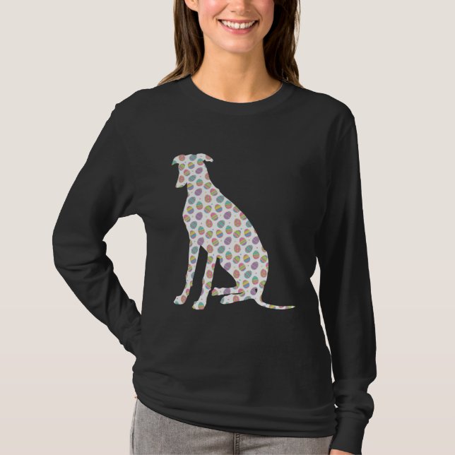 Cute Easter Egg Greyhound  Easter Day 2023 T-Shirt (Vorderseite)