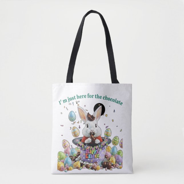 Cute Easter egg hunt Tasche (Vorderseite)