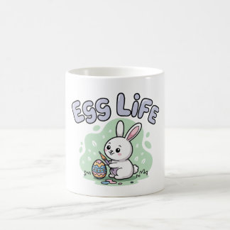 Cute Easter Egg Life Bunny Artwork Kaffeetasse