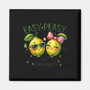 Cute Easy Peasy Lemon Squeezy Hallo Sommerferien Magnet