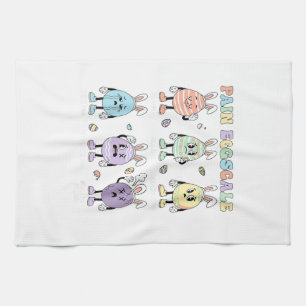 Cute Eggs Schmerzskala Krankenschwester Triage ICU Geschirrtuch