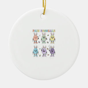 Cute Eggs Schmerzskala Nurse Triage ICU Bewertung  Keramik Ornament