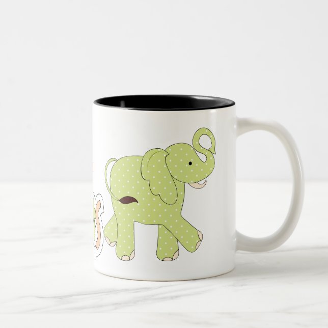 Cute Elephant Mug (Droit)