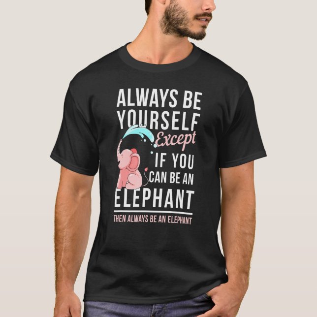 Cute Elephant T-Shirt (Vorderseite)