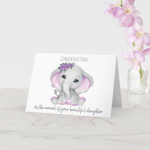 Cute Ellie nouvelle carte bébé