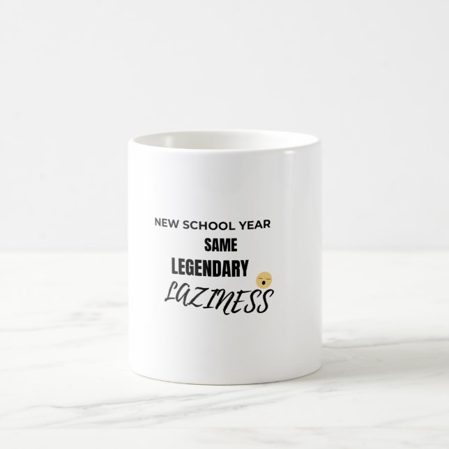 Cute Emoji School Mug Kaffeetasse (Mittel)