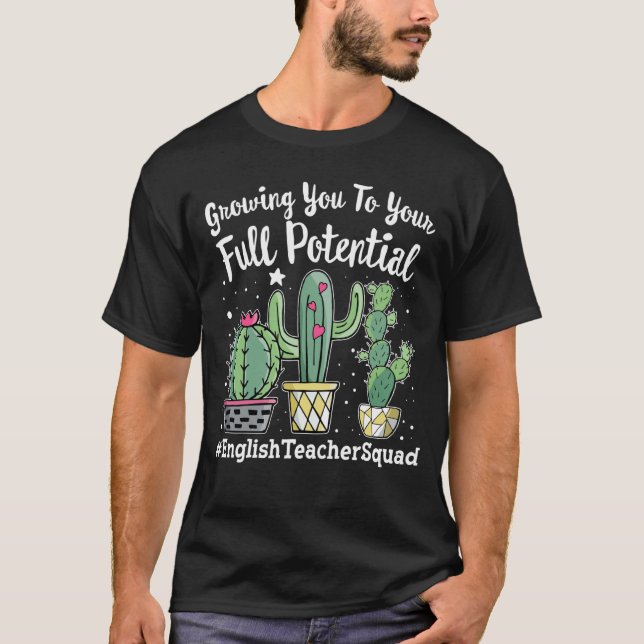 Cute English Teacher Squad Appreciation Week back  T-Shirt (Vorderseite)