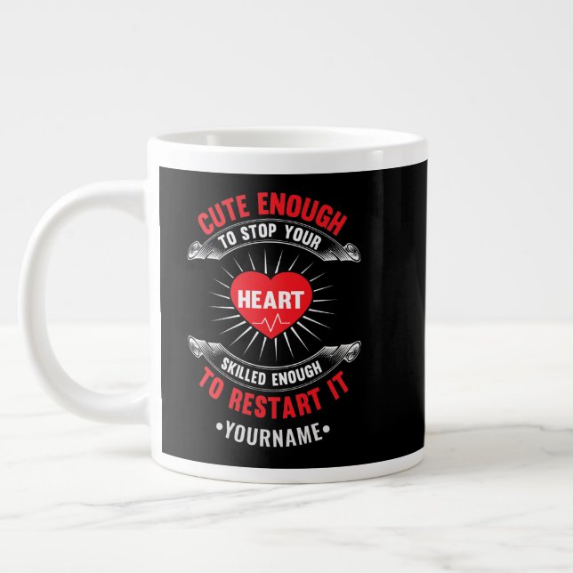 Cute Enough to Stop Your Heart Skilled Enough to Jumbo-Tasse (Links)