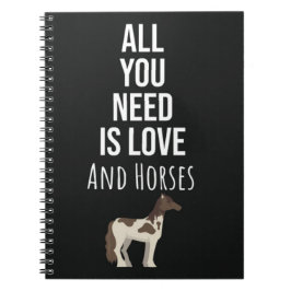 Cute Equine Gifts For Horse Lovers Pony Equestrian Notizblock