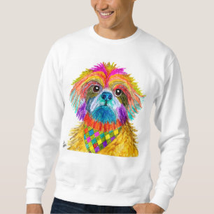 Cute et coloré Shih Tzu Sweatshirt