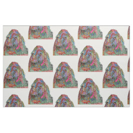 Cute et coloré tissu de plateau anglais