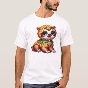 Cute Excessif d'Halloween T-Shirt Sloth Géant
