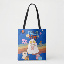 Cute Fantôme Super Style Paix&Amour Sac fourre-tou
