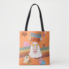 Cute Fantôme Super Style Sac fourre-tout orange