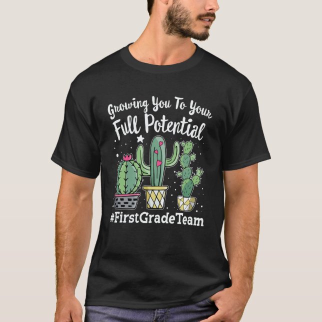 Cute First Grade Team Squad Appreciation Week back T-Shirt (Vorderseite)