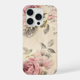 Cute Floral Phone Case iPhone 15 Pro Hülle