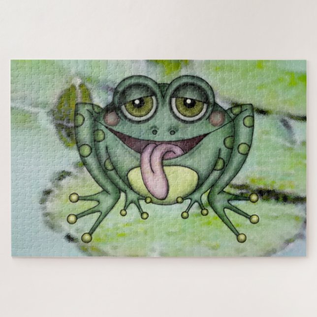 Cute Frog (Horizontal)
