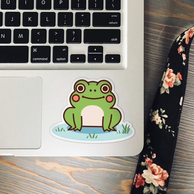 Cute Frog Aufkleber (Cute Frog Sticker)