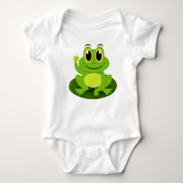 Cute Frog Baby Strampler