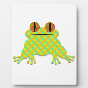 Cute Frog Fotoplatte