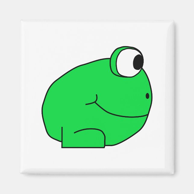 Cute Frog. Magnet (Vorne)