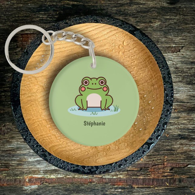 Cute Frog Schlüsselanhänger (Cute Frog Keychain)