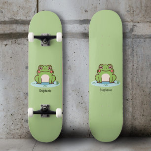 Cute Frog Skateboard