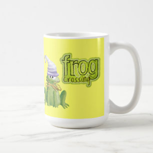 Cute Frog Traversant la Mug