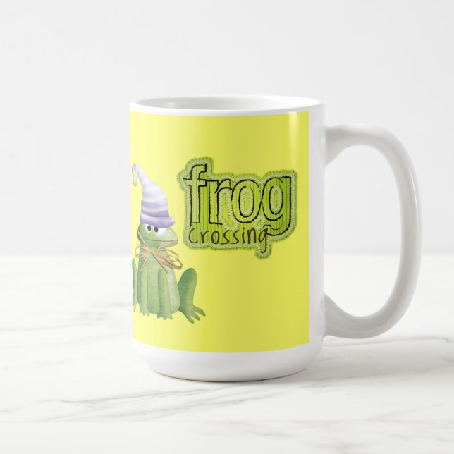 Cute Frog Traversant la Mug (Droite)