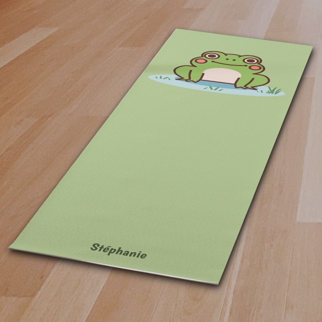 Cute Frog Yogamatte (Cute Frog Yoga Mat)