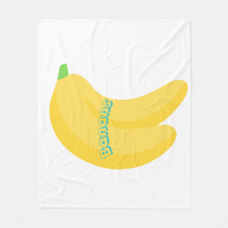 Cute Fruit Art / Tropical Food Aesthetic Fleecedecke