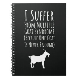 Cute Fun Gifts For Goat Owners Farmer Pet Lady Notizblock