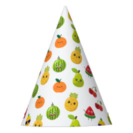 Cute Funny Fruit Birthday Paper Party Hats Partyhütchen