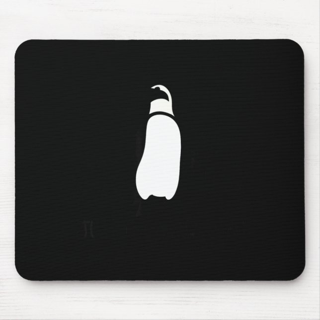 Cute Funny Just Chillin Zoo Penguin  Mousepad (Vorne)