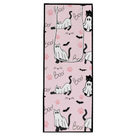 Cute Ghost Cats Halloween Geschenktüte Für Weinflaschen