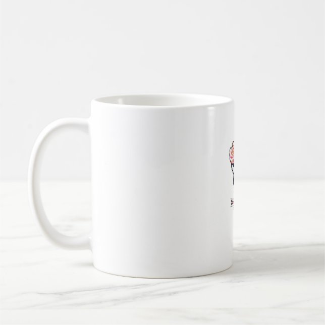 Cute Ghost Nurse Boo Boo Crew Halloween Classic T- Kaffeetasse (Links)