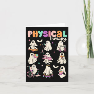 Cute Ghost Physical Therapy Pt Physiotherapeut  Karte