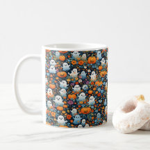Cute Ghouls Halloween Mug