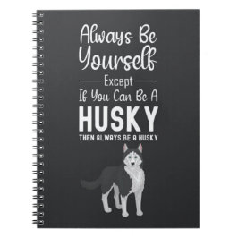 Cute Gifts For Husky Dog Lovers Siberian Pet  Notizblock