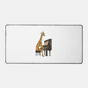 Cute Giraffe Jouer Piano Giraffes Musicien Musique