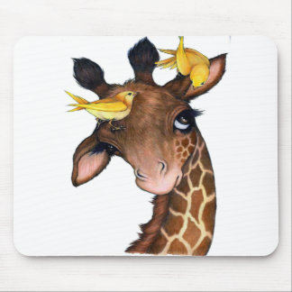 Cute Giraffe Mousepad
