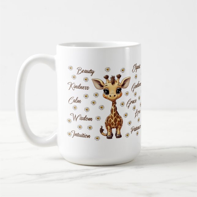 Cute Giraffe Mug (Gauche)